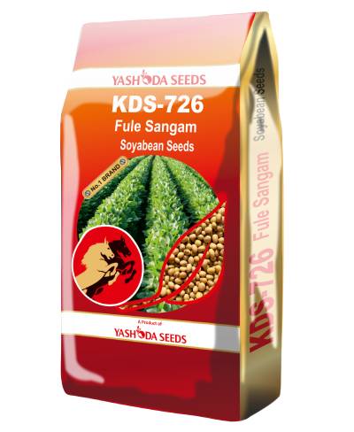 Buy KDS-726 (Phule Sangam) Soybean Seeds Online in India